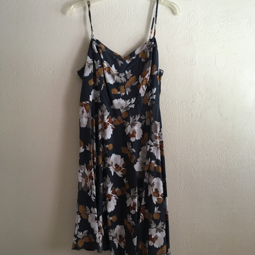 Floral Fit & Flare Cami Dress- Old Navy